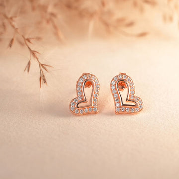 Heart Aura Studs