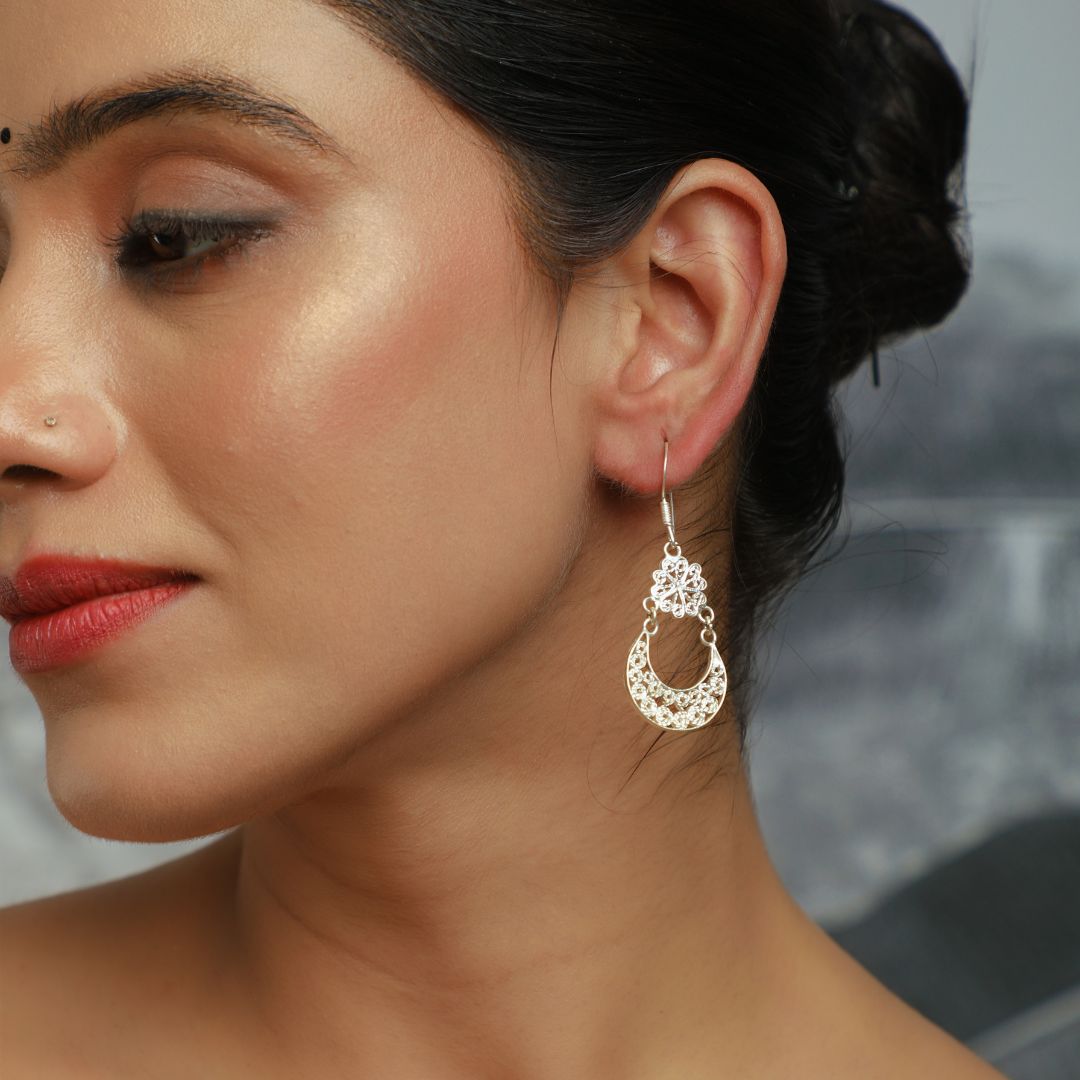 authentic Odisha Tarakashi 925 silver earrings women