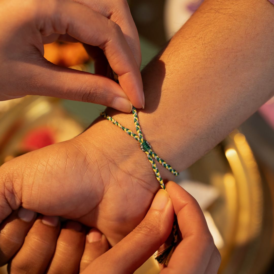 Ram Sharan Silver Rakhi