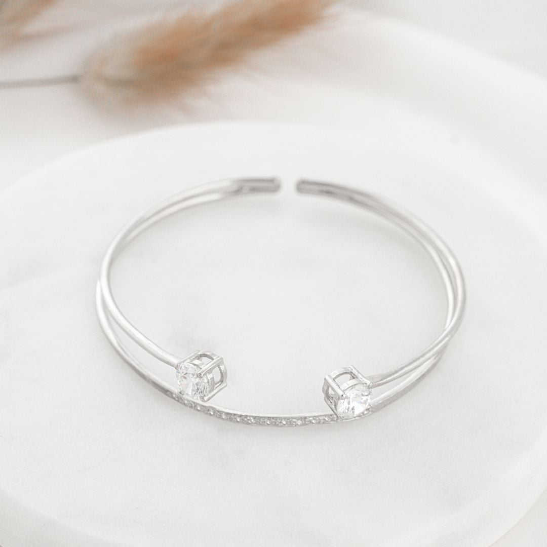 lightweight 925 silver bracelet women daily wear India