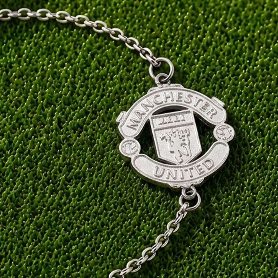 Manchester United Silver Bracelet