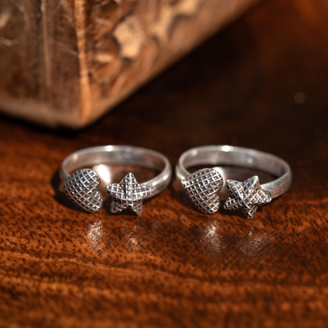 handcrafted 925 silver toe ring bichiya India