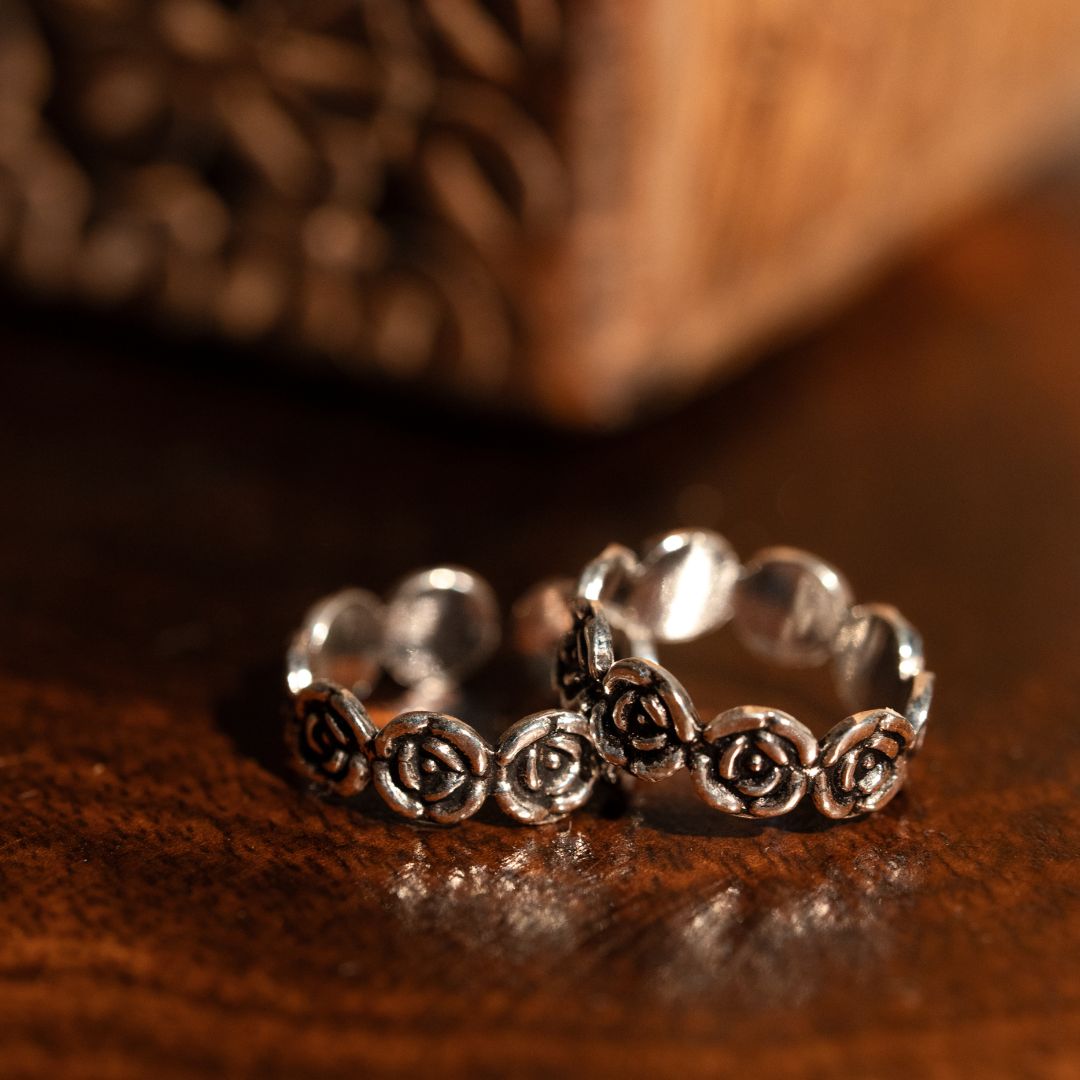 traditional 925 sterling silver bichiya for women India