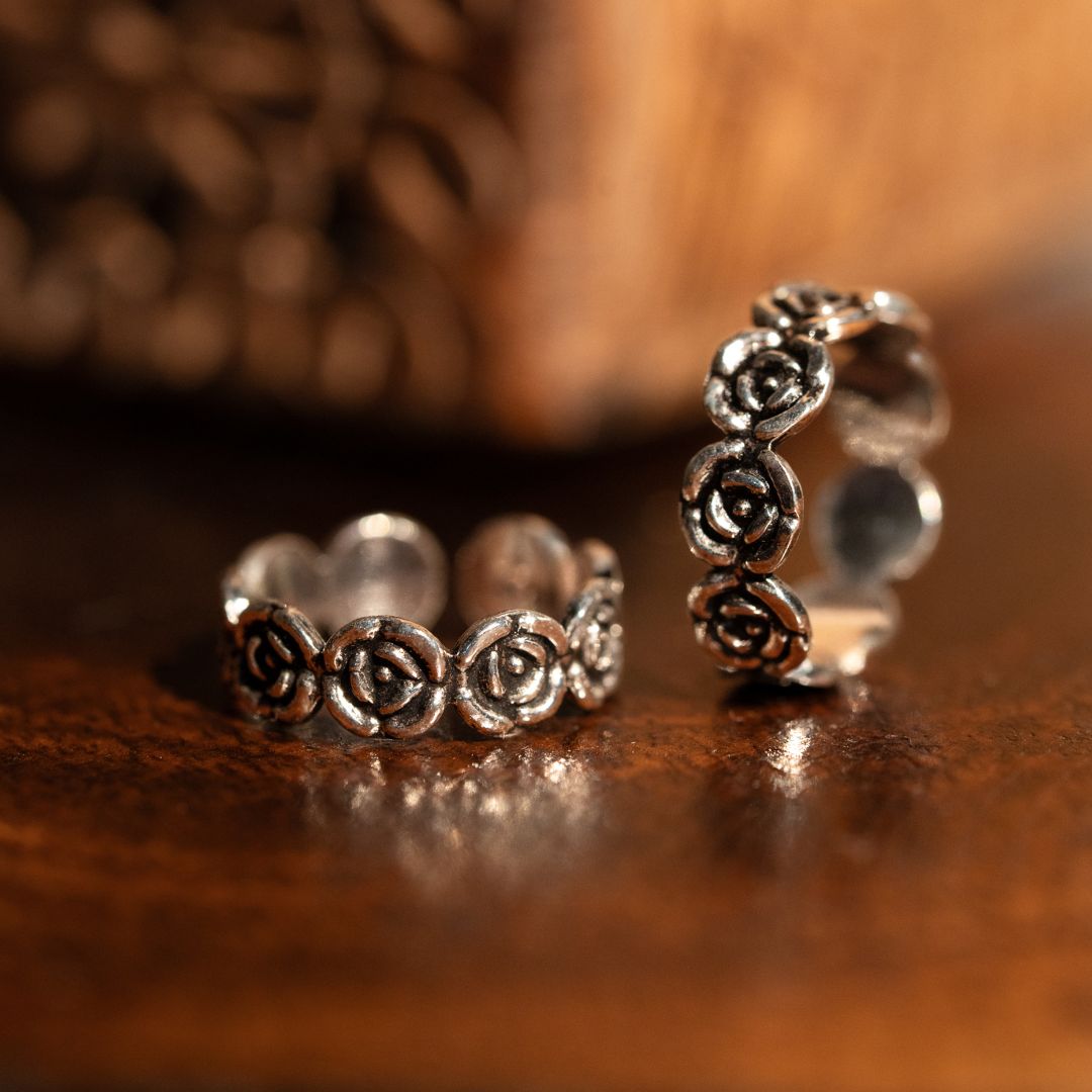 traditional 925 sterling silver bichiya for women India