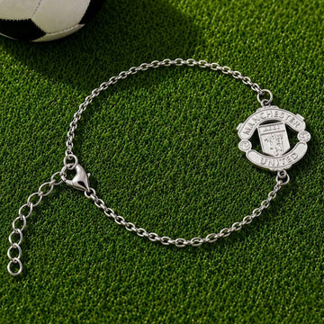 Manchester United Silver Bracelet