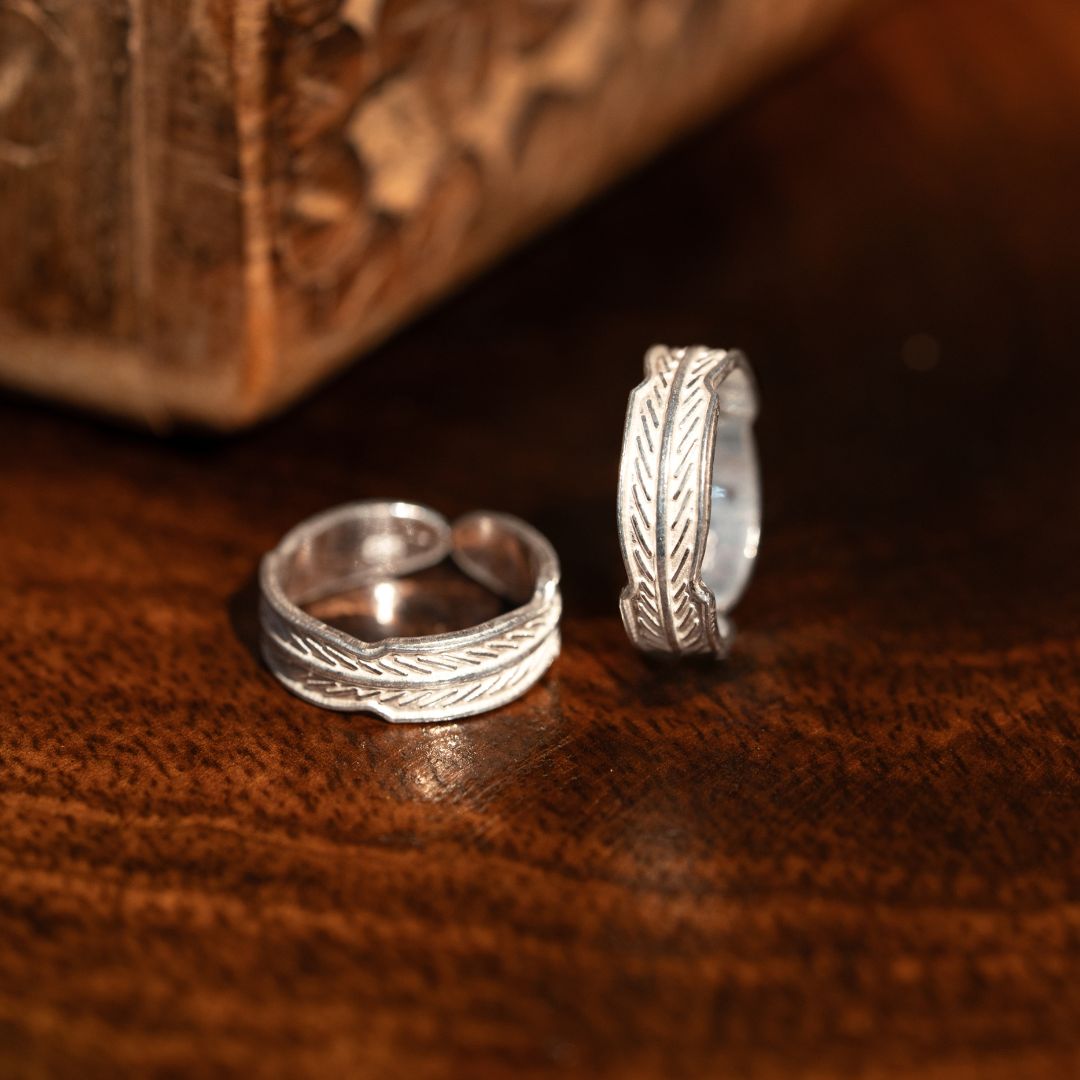 925 silver bichiya toe ring for women India