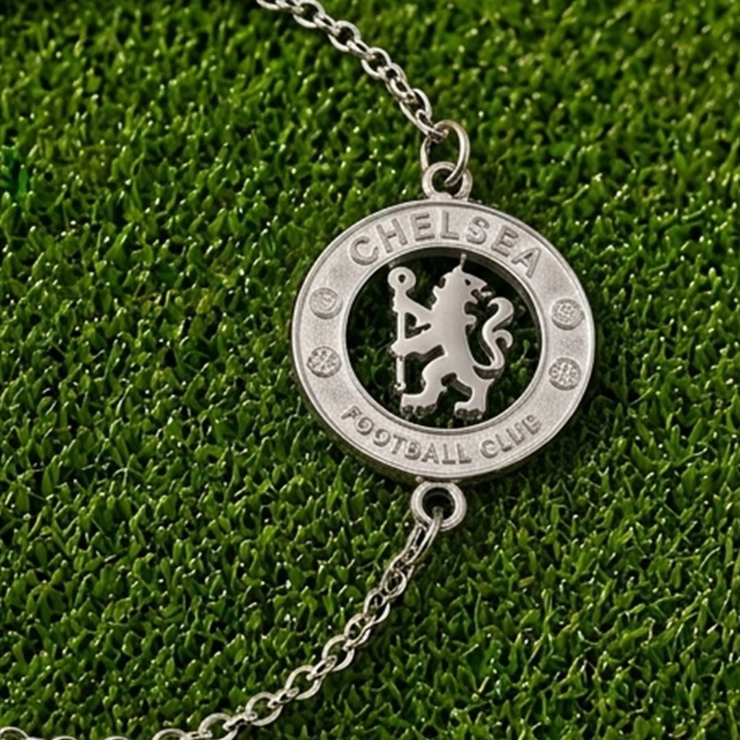 Chelsea FC Silver Bracelet