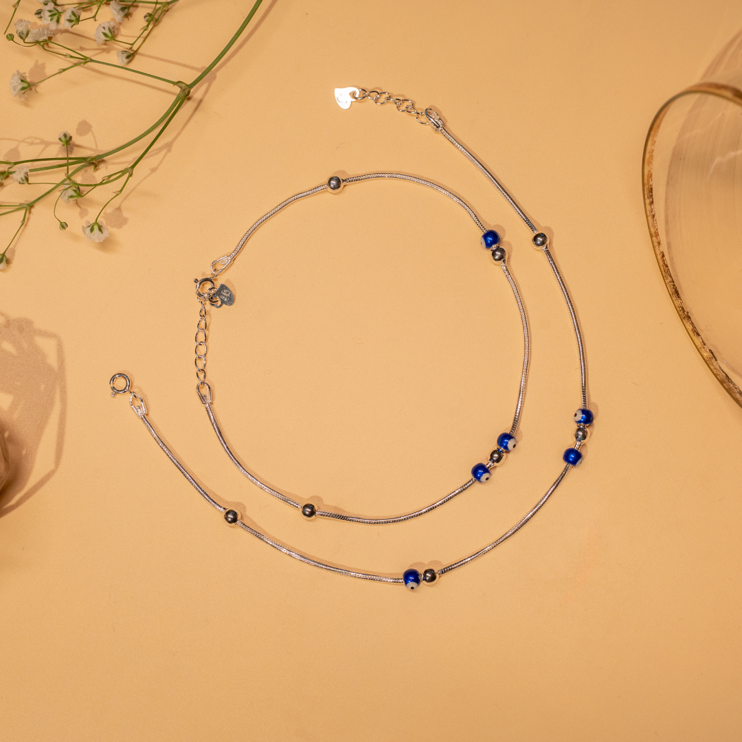 Astra Blue Anklet
