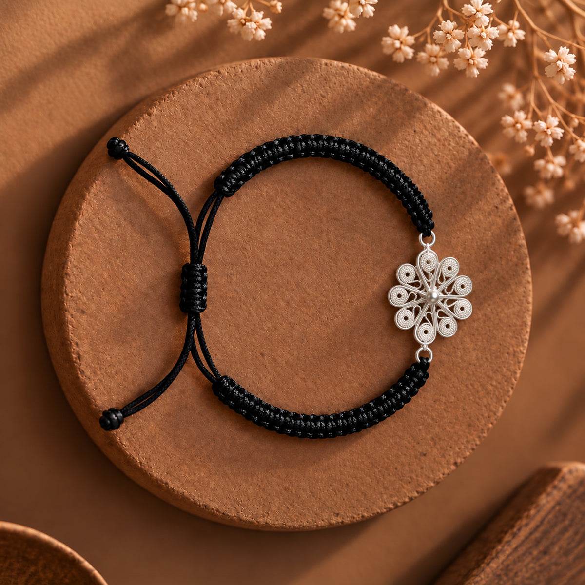 Vasanta Bloom Silver Tarakashi Bracelet