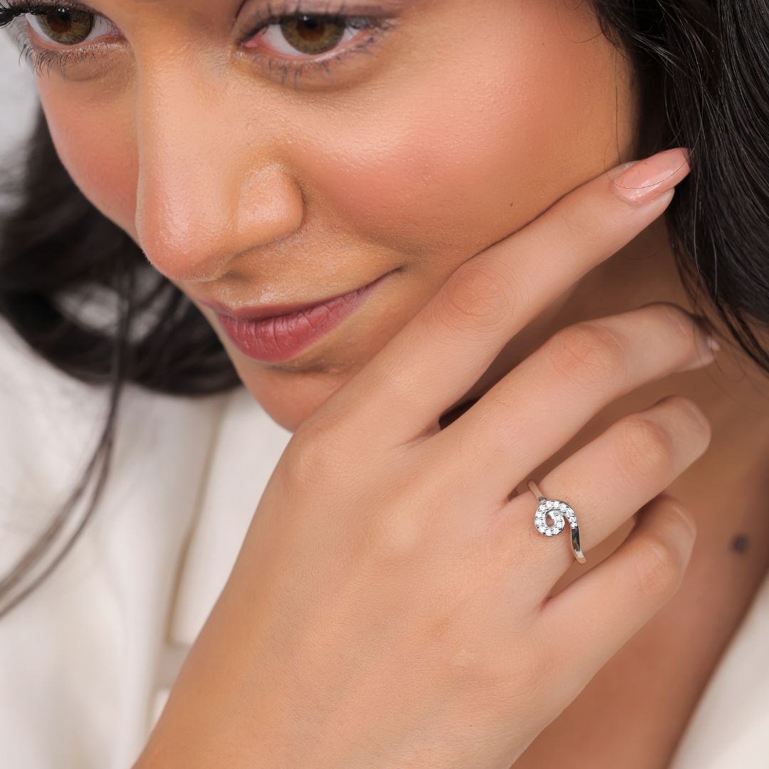 adjustable 925 silver ring women daily wear India