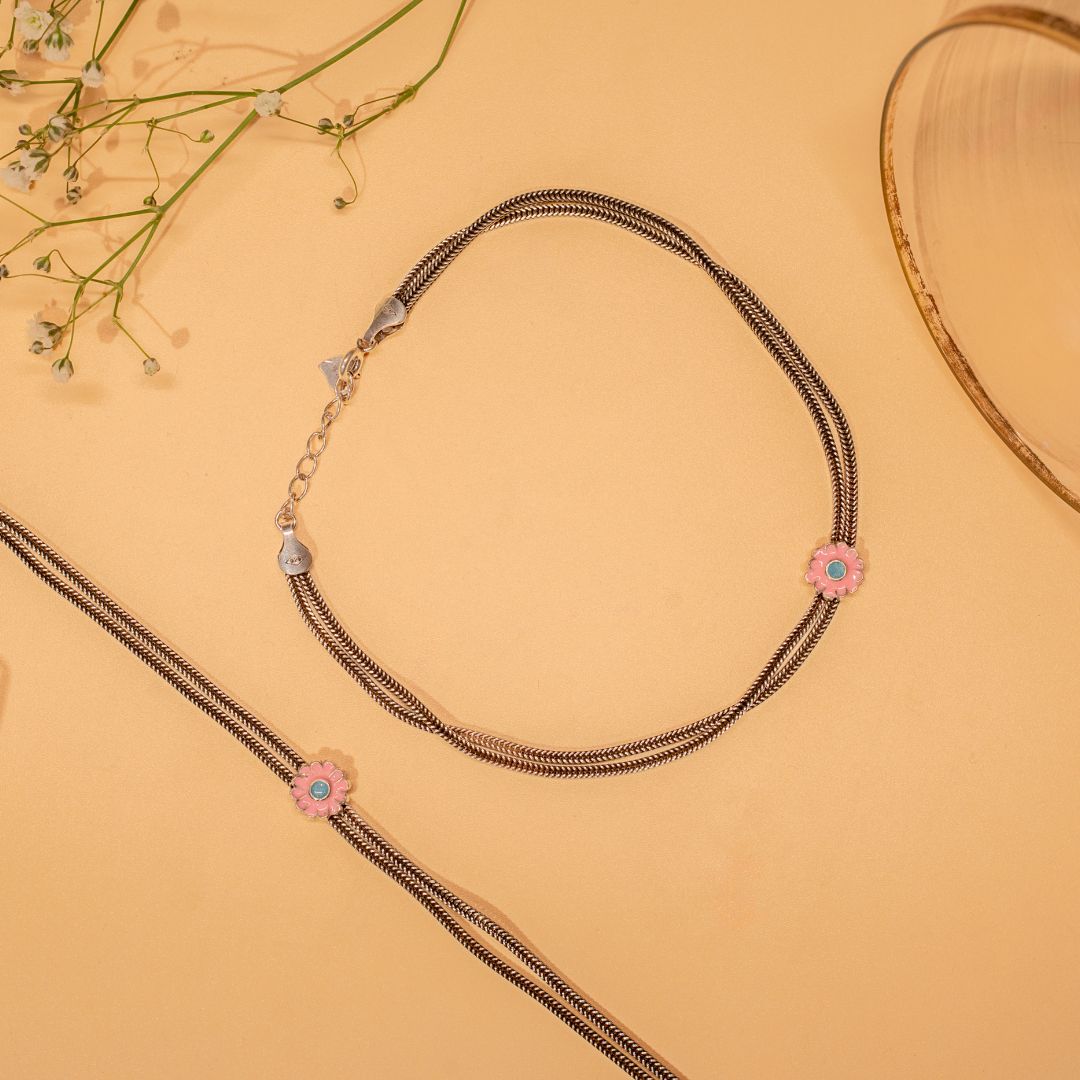 elegant 925 sterling silver payal women online India