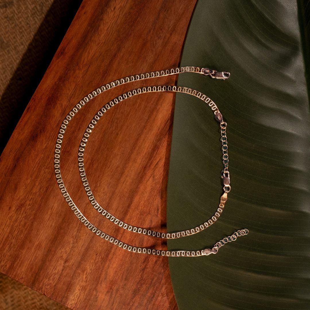 handcrafted 925 silver anklets India at best price