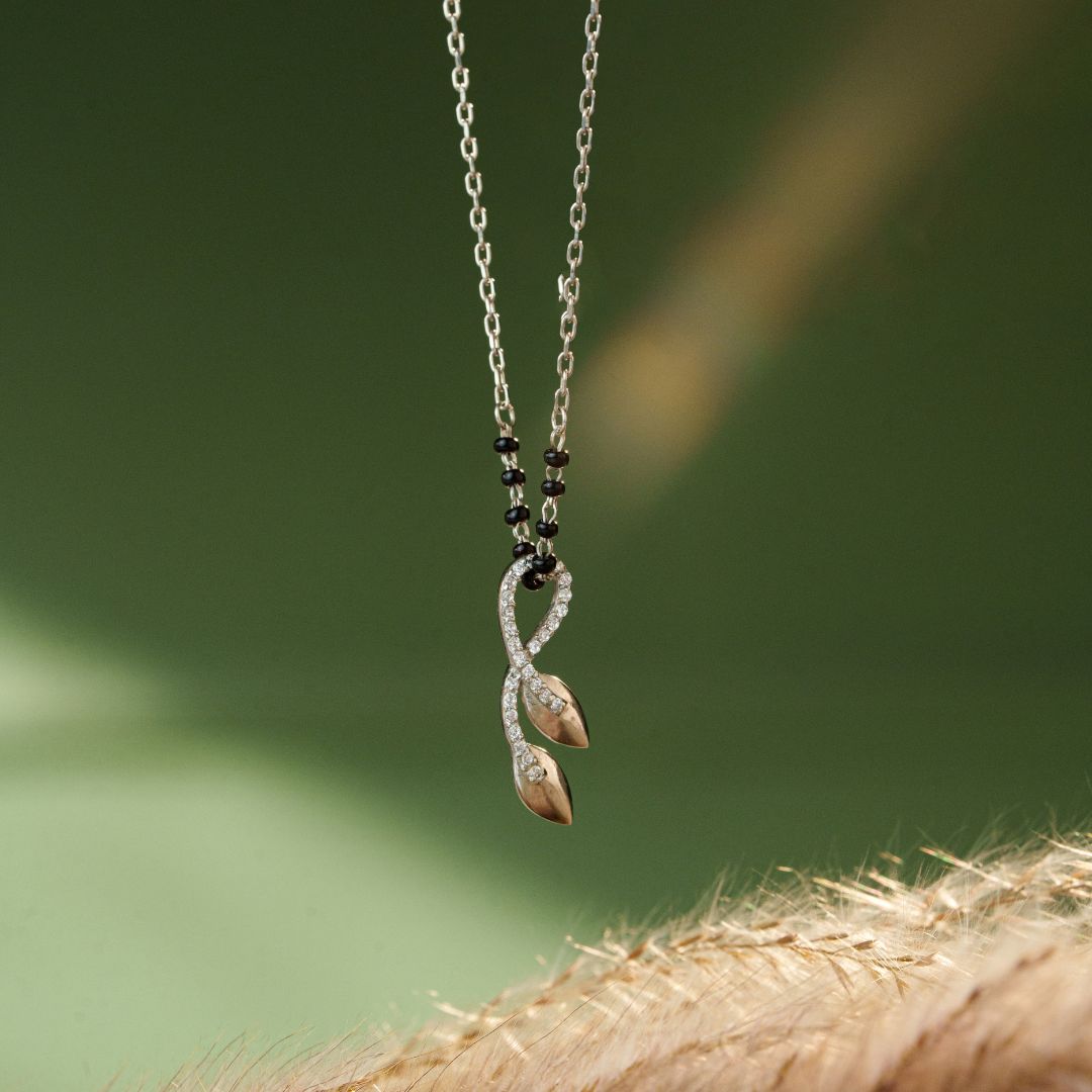 Twin Leaf Mangalsutra