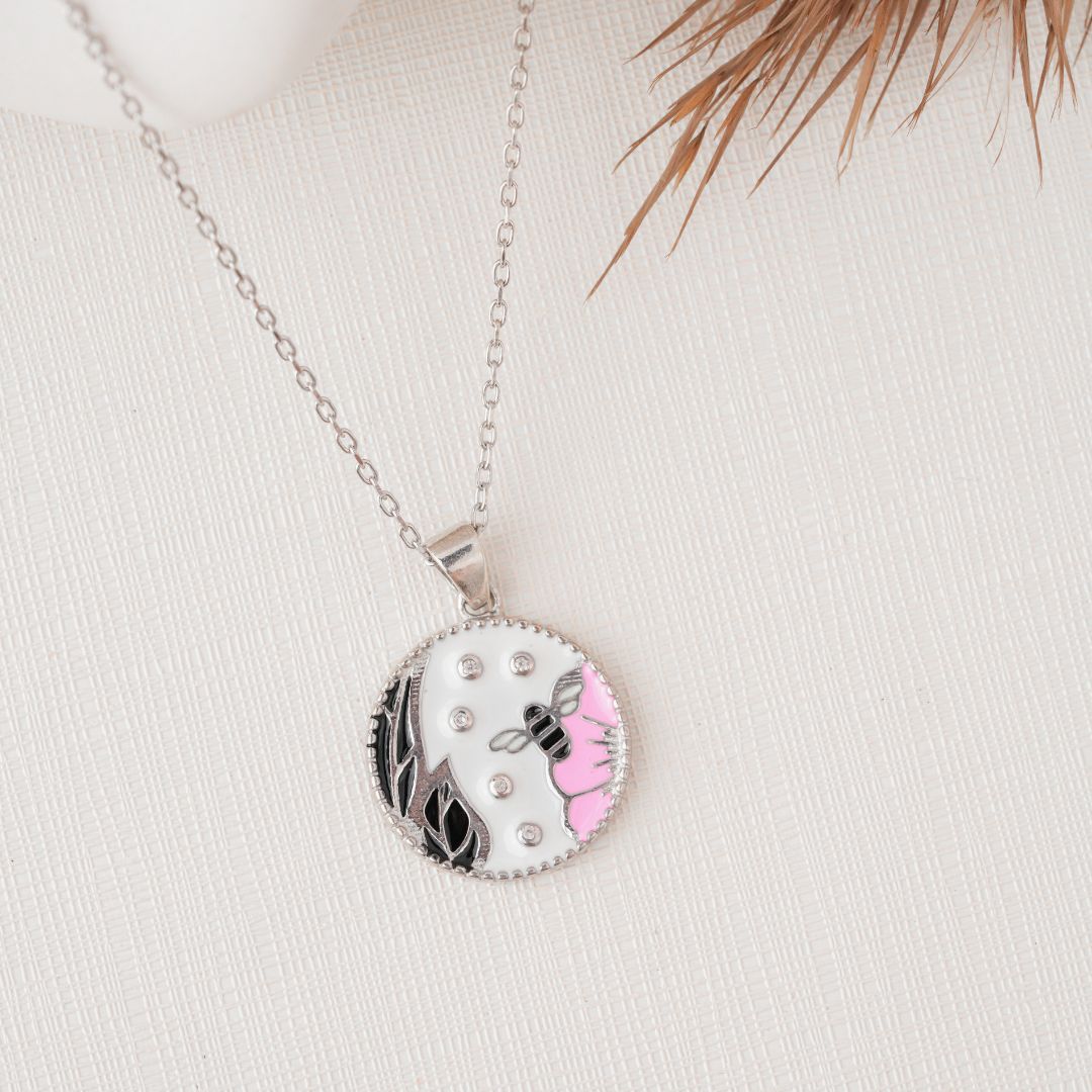 925 sterling silver pendant with chain for women India