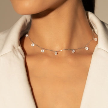 Spark Chain Pendant With Chain