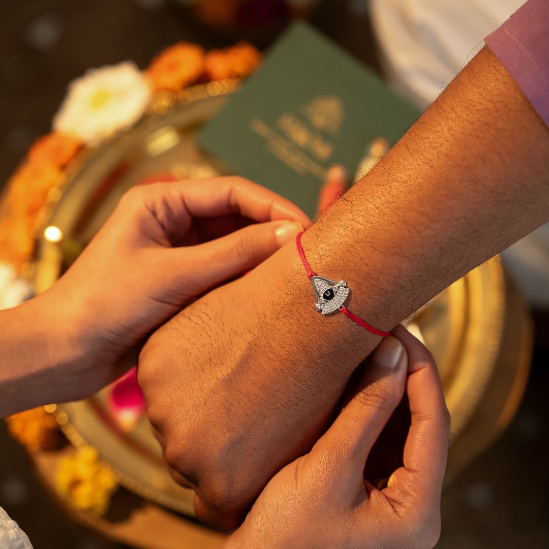 Govinda Silver Rakhi
