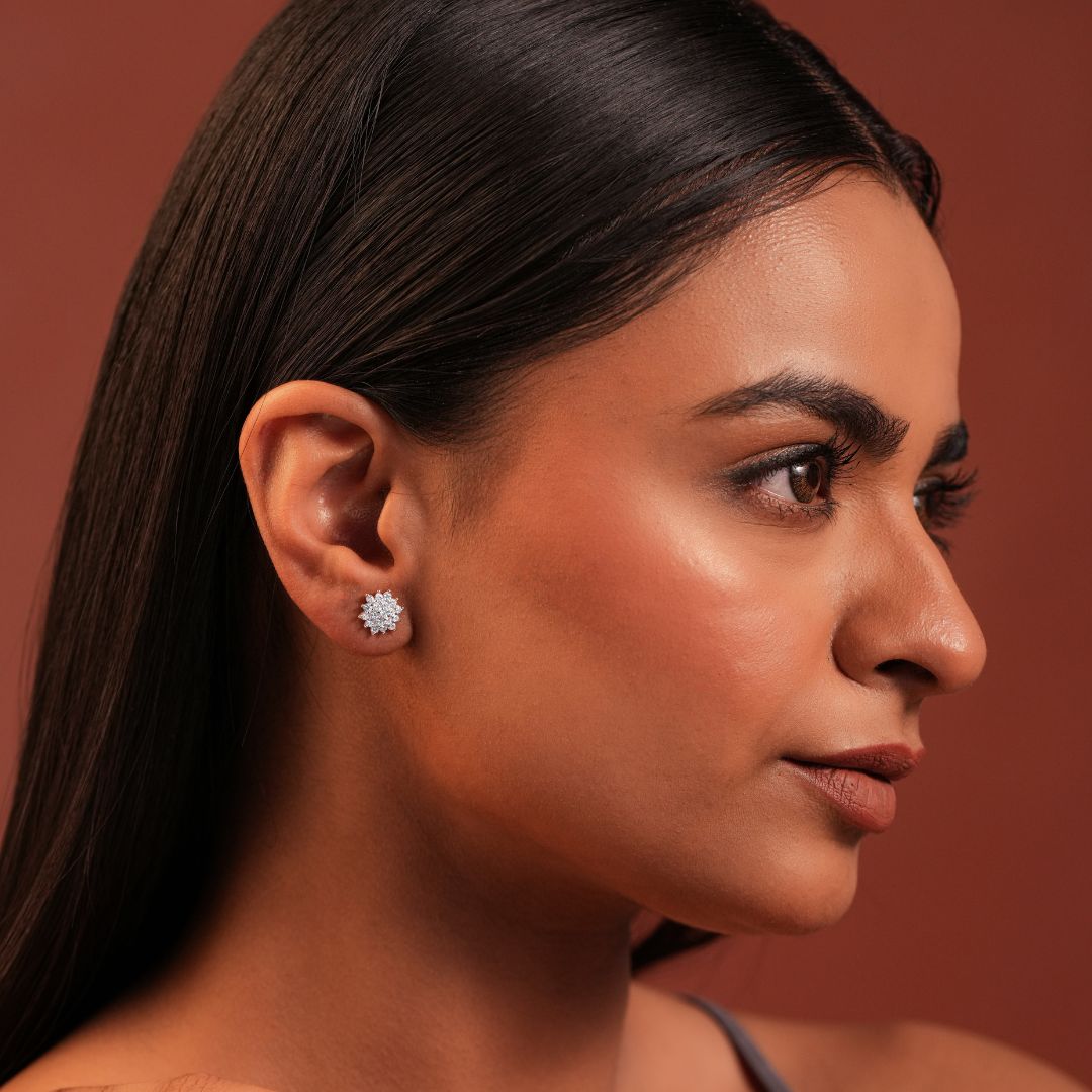Floral Spark Studs