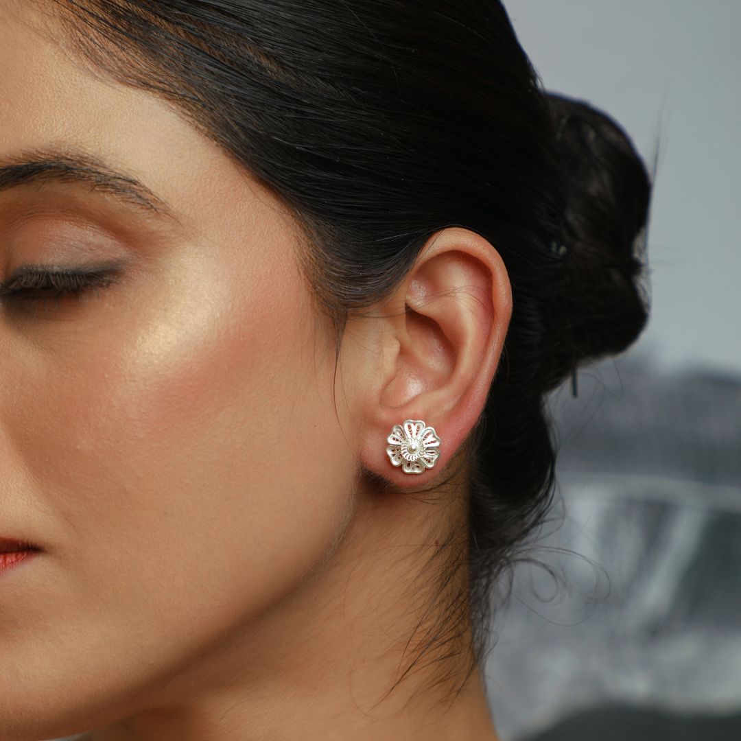 buy Tarakashi 925 silver earrings online India