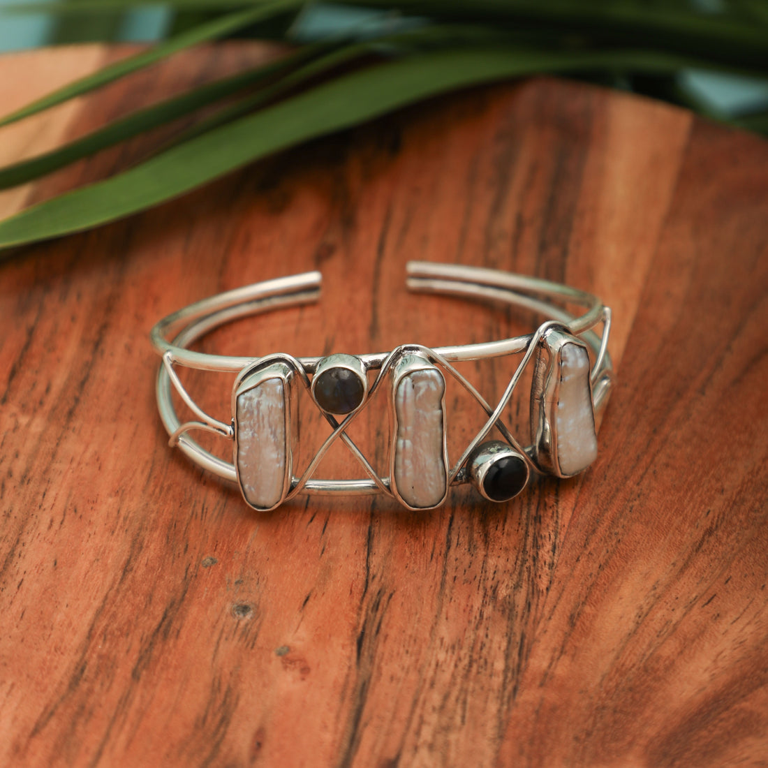 Rekhamandita Silver Bracelet