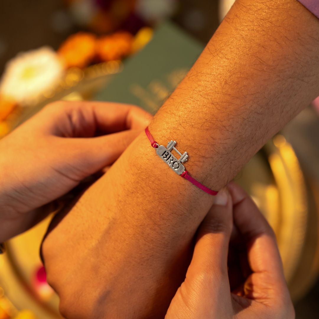 Brotherhood Silver Rakhi