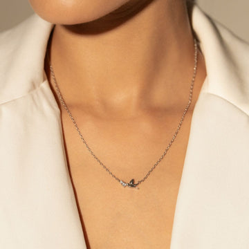 Wing Glow Pendant With Chain
