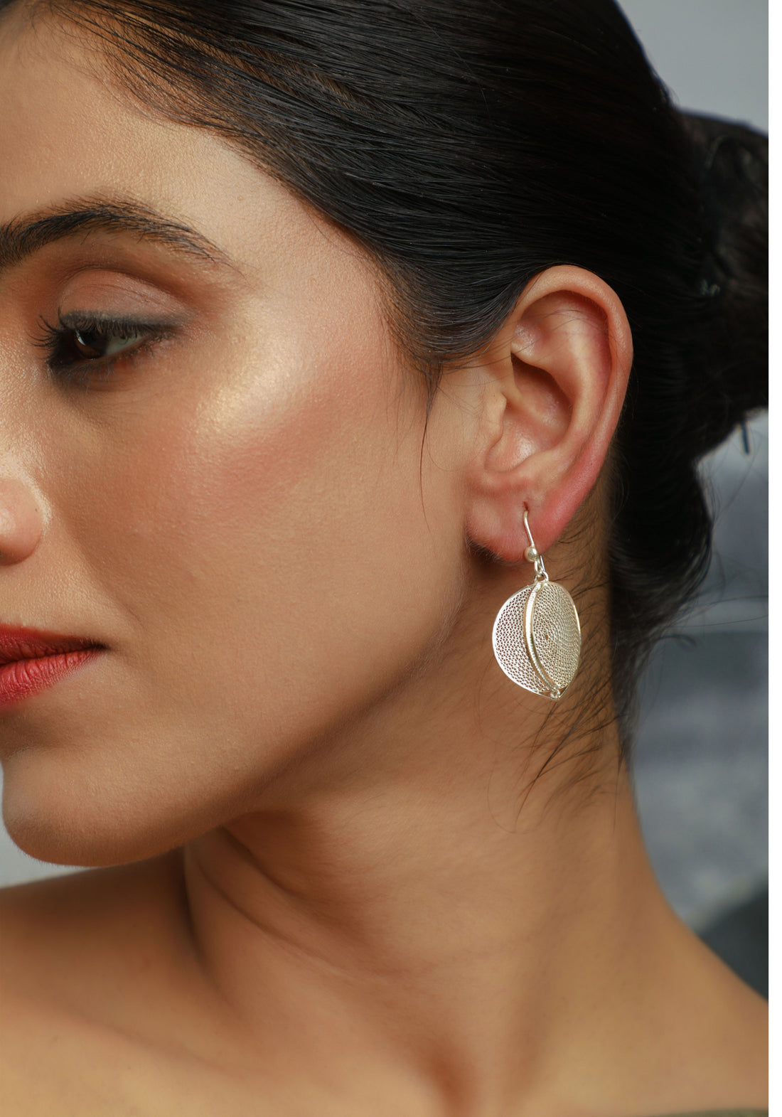 Avritti Silver Filigree Earrings