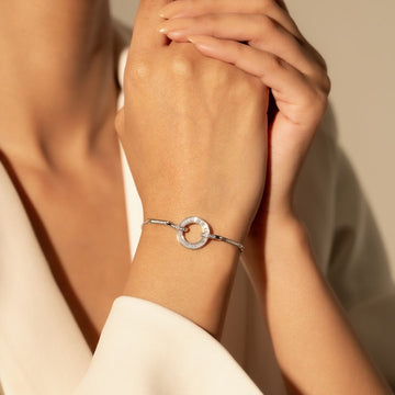 Celestia Circle Link Bracelet
