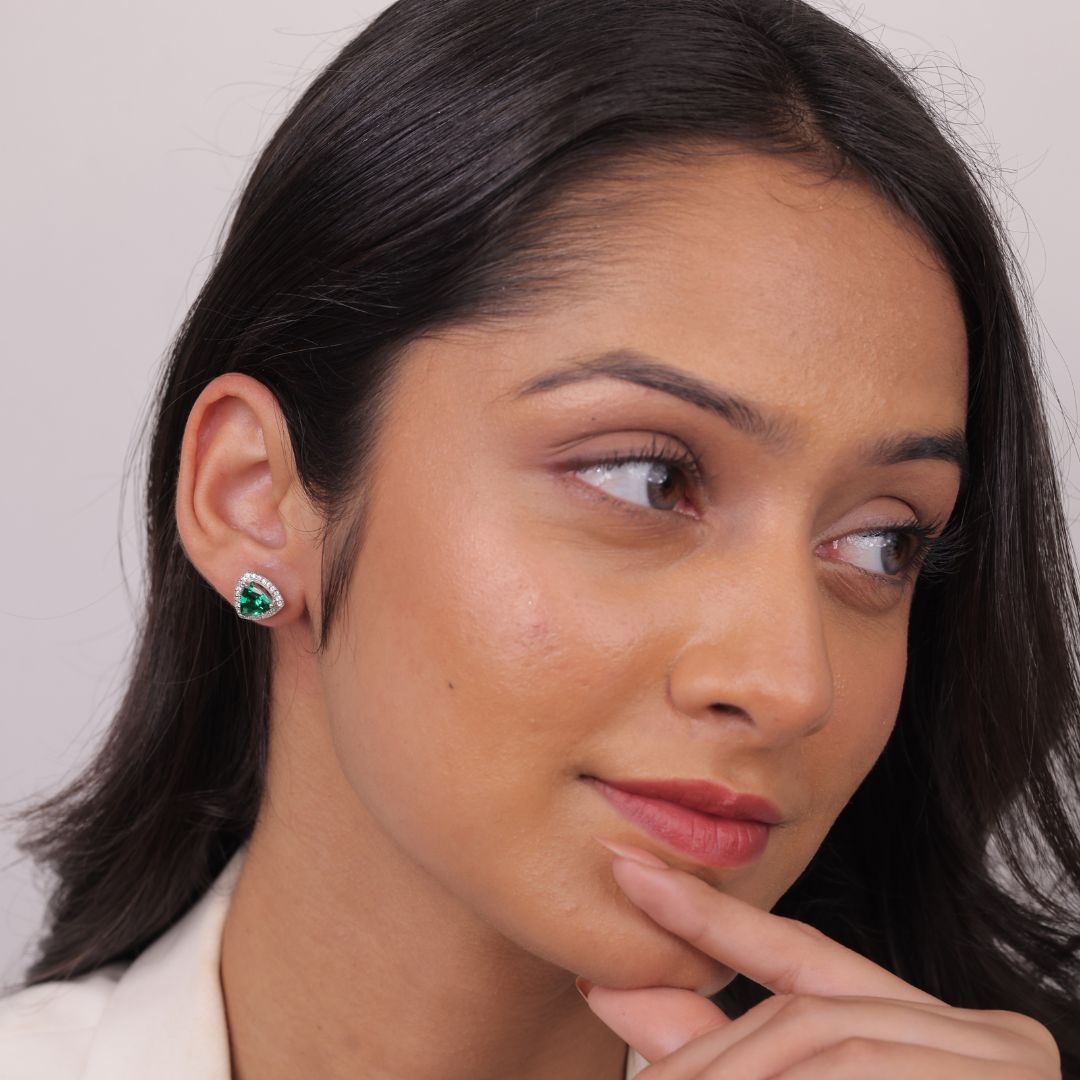 925 sterling silver earrings for women India online