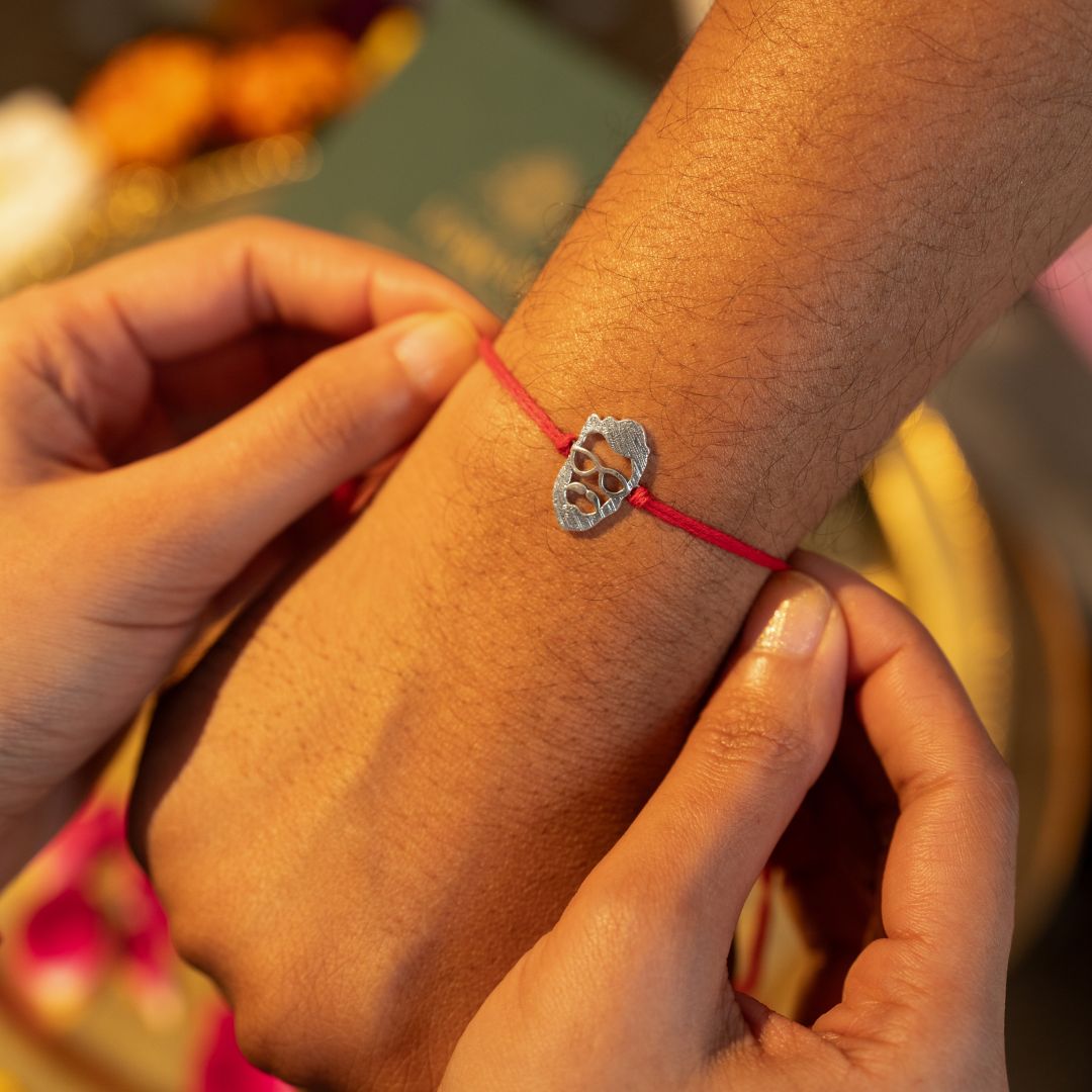 Dude Vibe Silver Rakhi