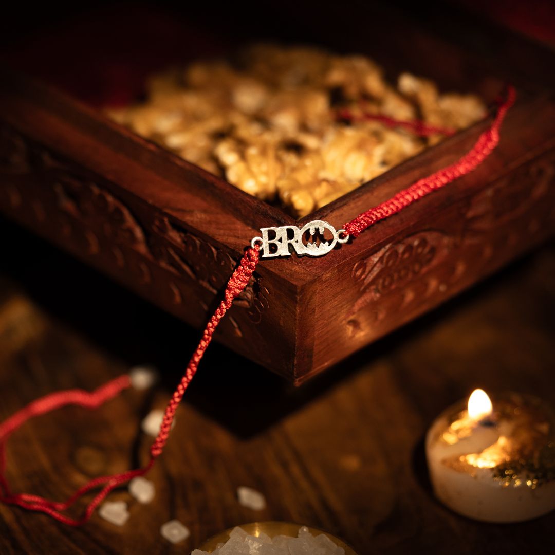 The BRO Silver Rakhi