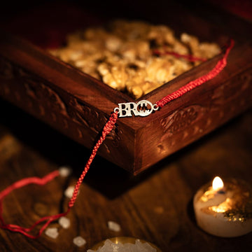 The BRO Silver Rakhi