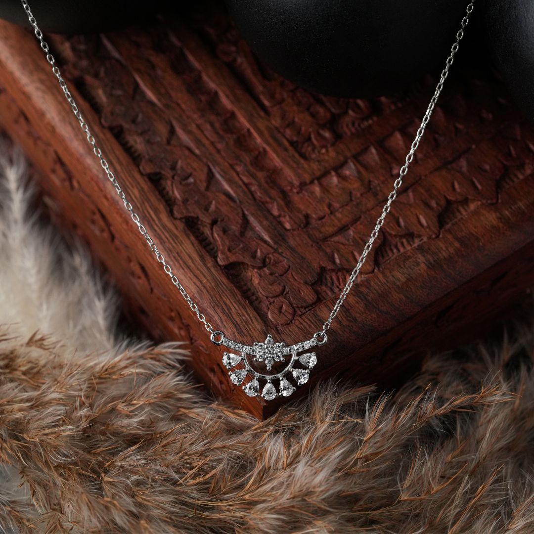 buy 925 sterling silver pendant necklace women India