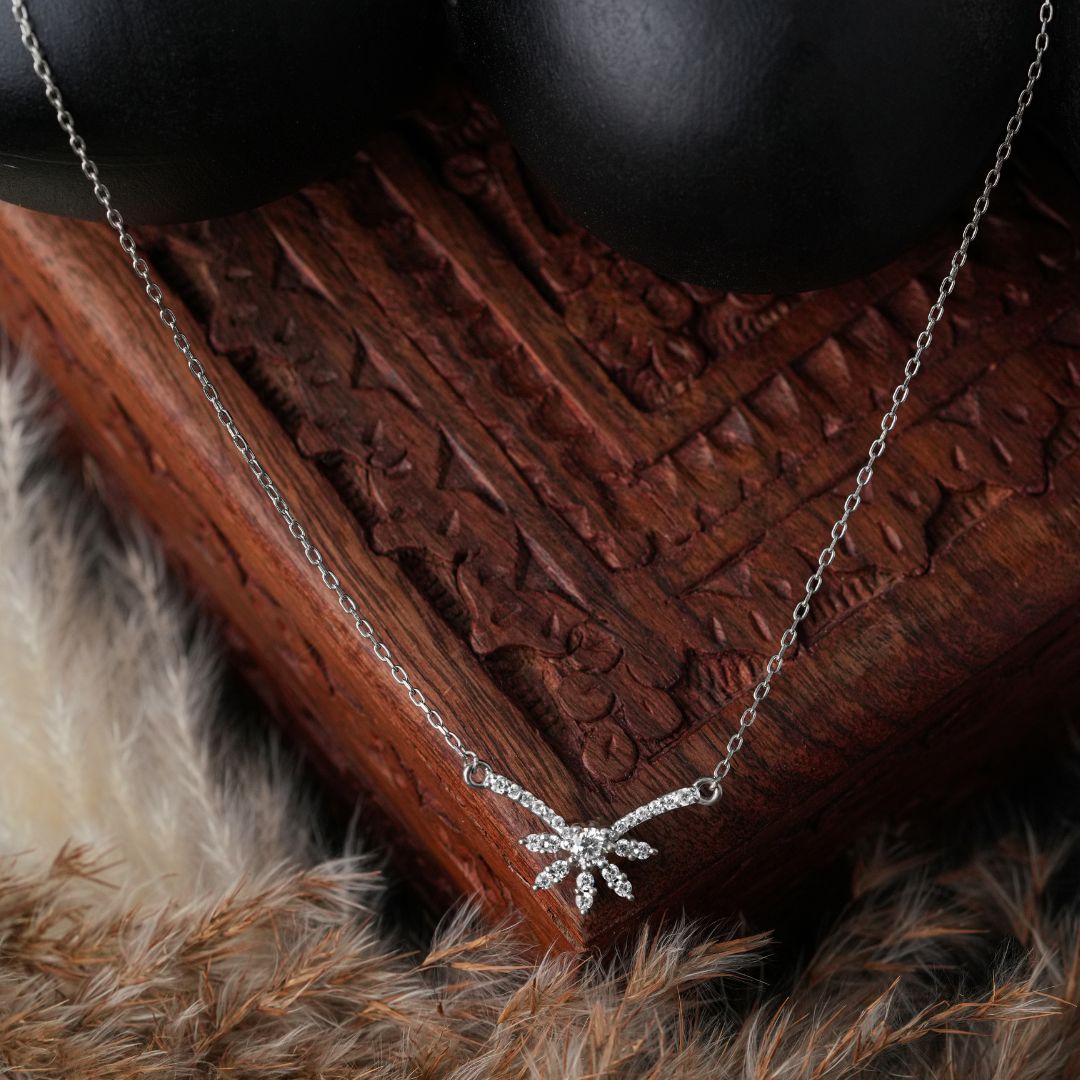 daily wear 925 silver pendant with chain women India