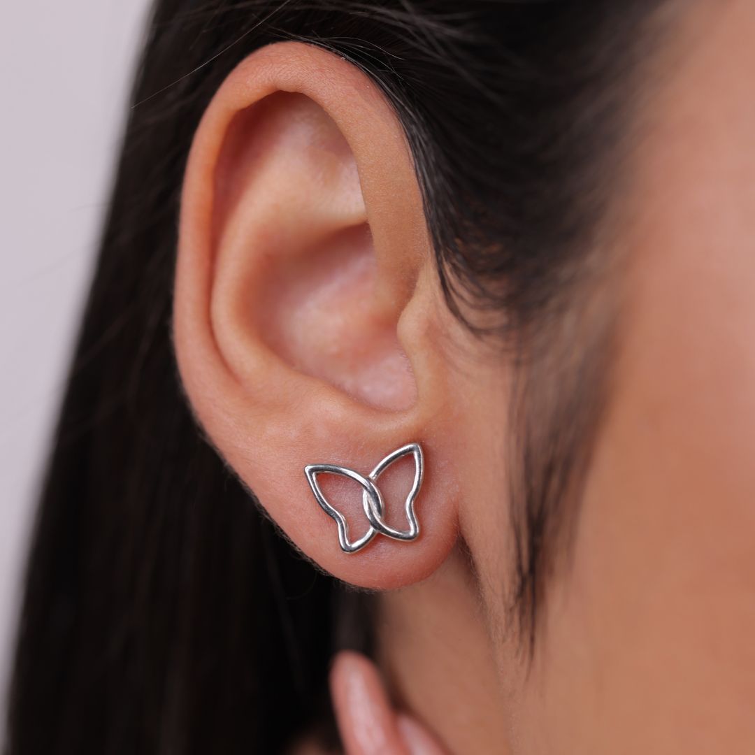 lightweight 925 silver earrings women daily wear India