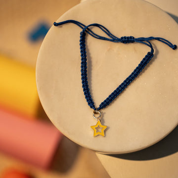 Yellow Star Kids Rakhi