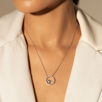 Celestia Wing Pendant With Chain