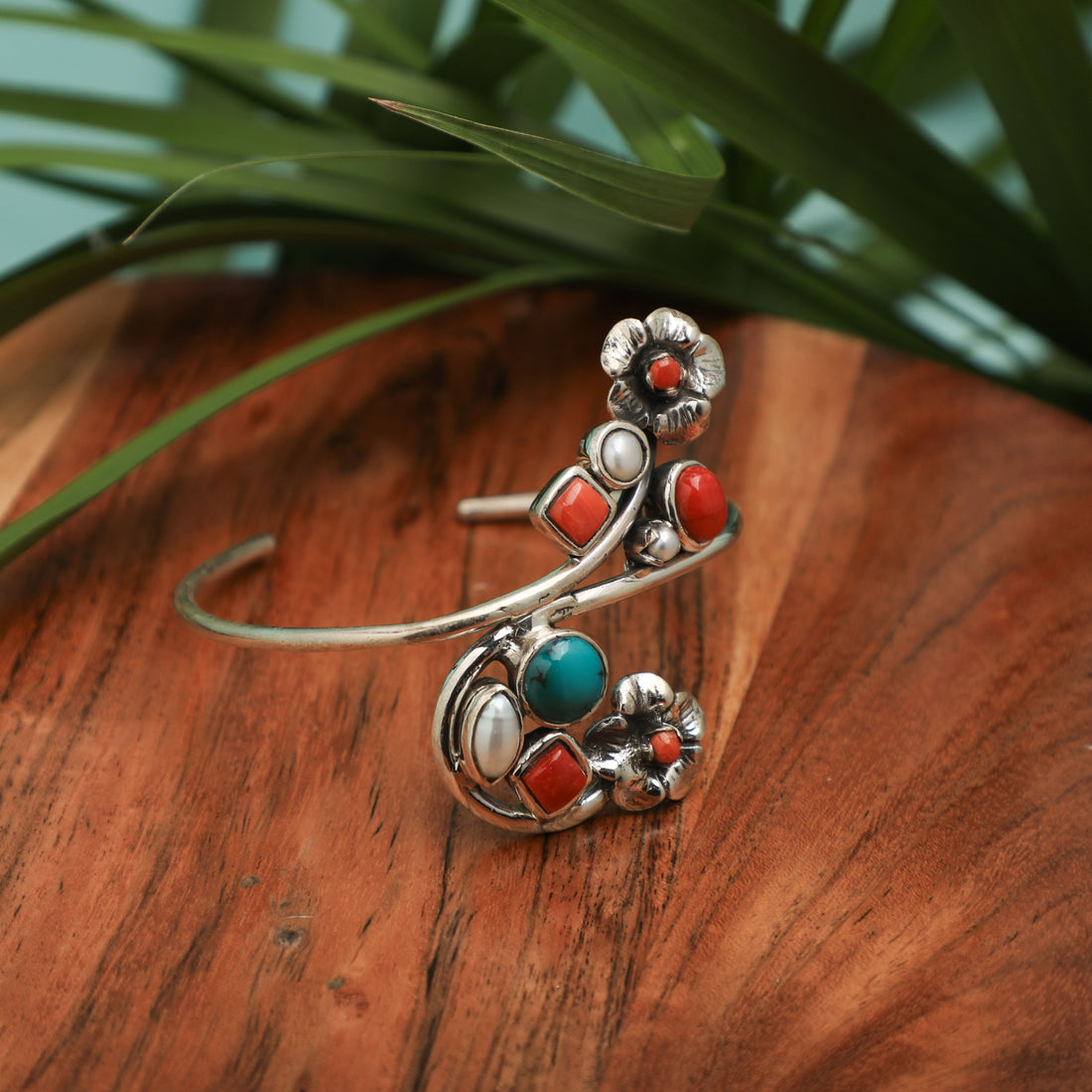 Rasanjali Silver Stone Bracelet