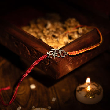 Bro Silver Rakhi