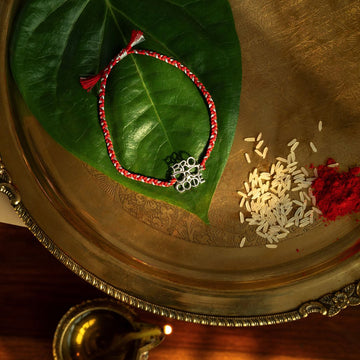 Bro Code Silver Rakhi