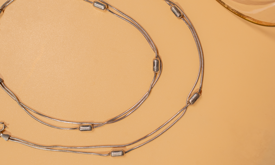 925 Silver Tarang Wave Inspired Anklet