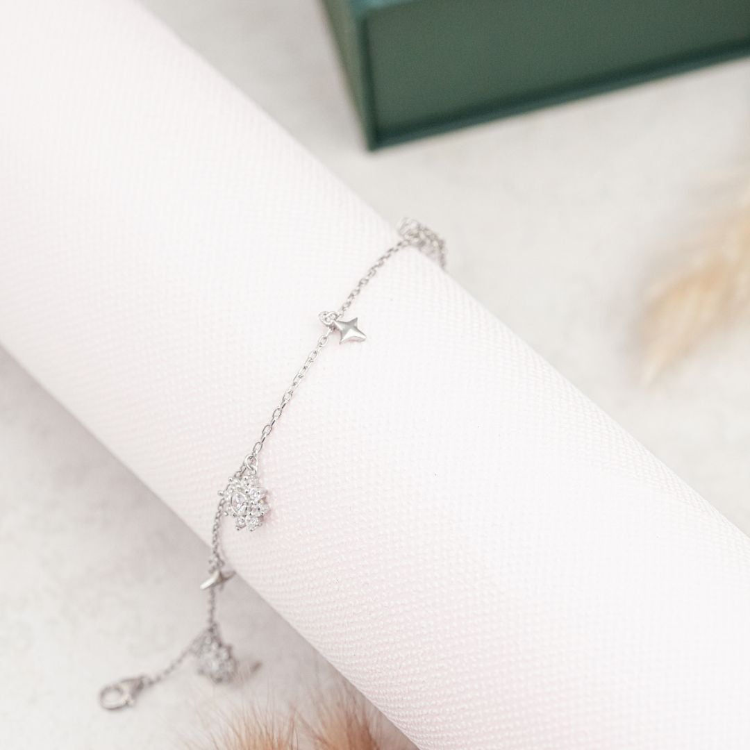 hallmarked 925 sterling silver bracelet India women