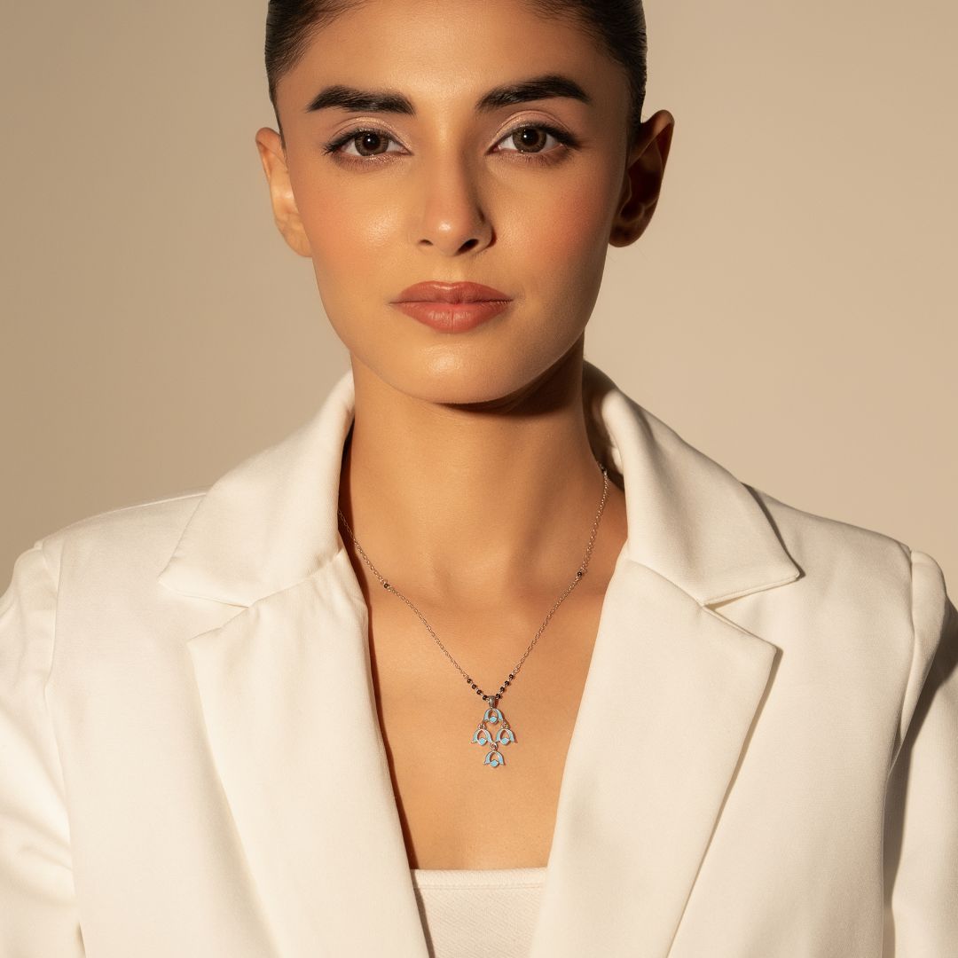 Floral Cluster Mangalsutra