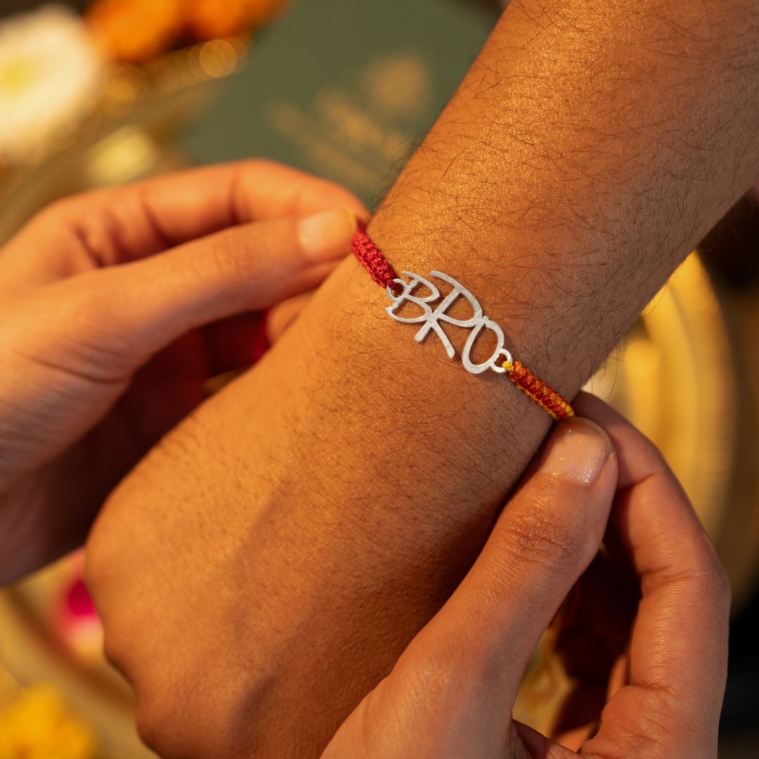 Bro Silver Rakhi
