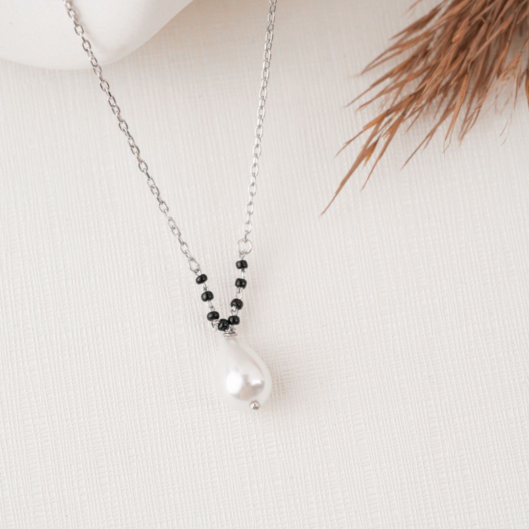 925 sterling silver minimal pendant mangalsutra women India