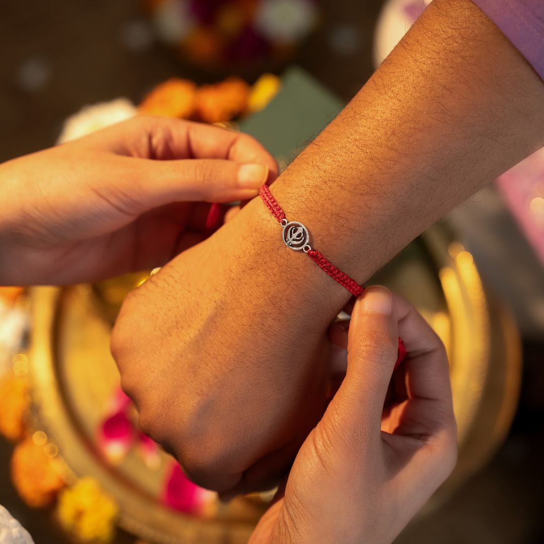 Khalsa Silver Rakhi