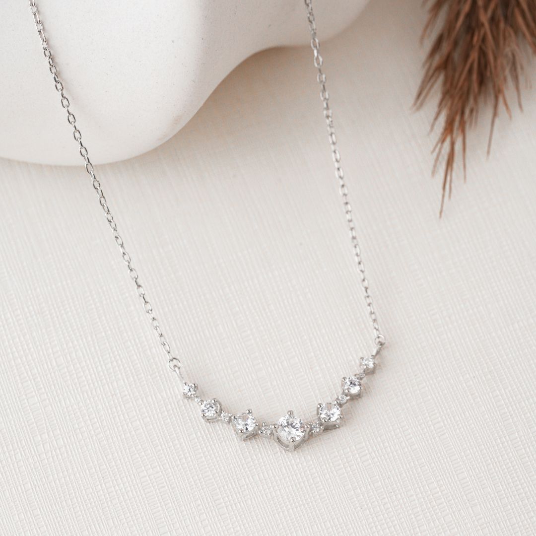 elegant 925 sterling silver pendant necklace India