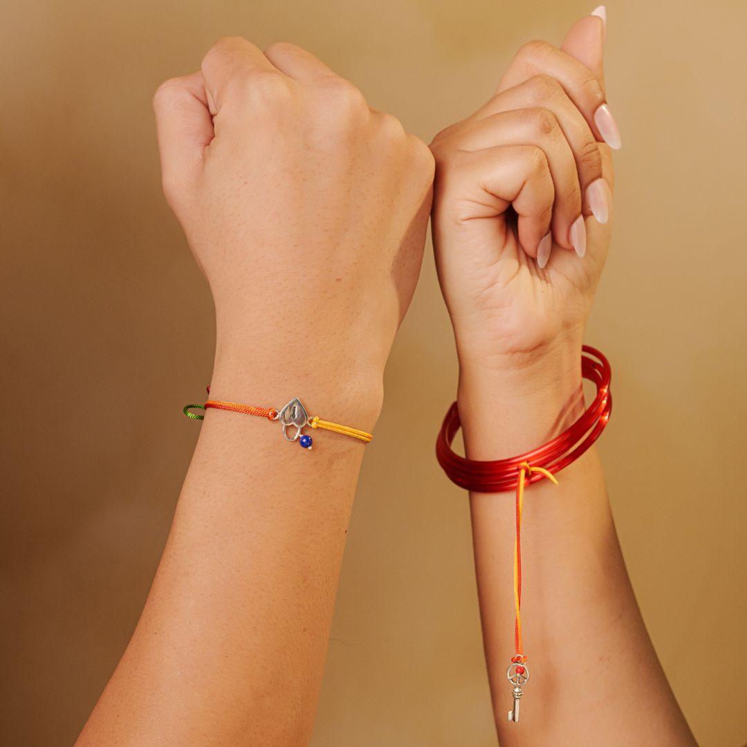 Lock and Key Couple Rakhi