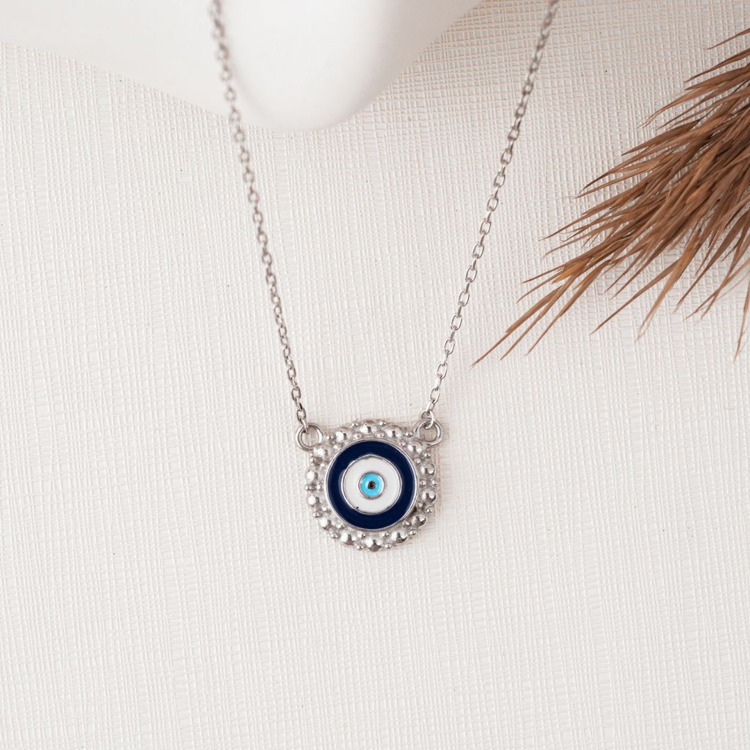 hallmarked 925 sterling silver pendant necklace India