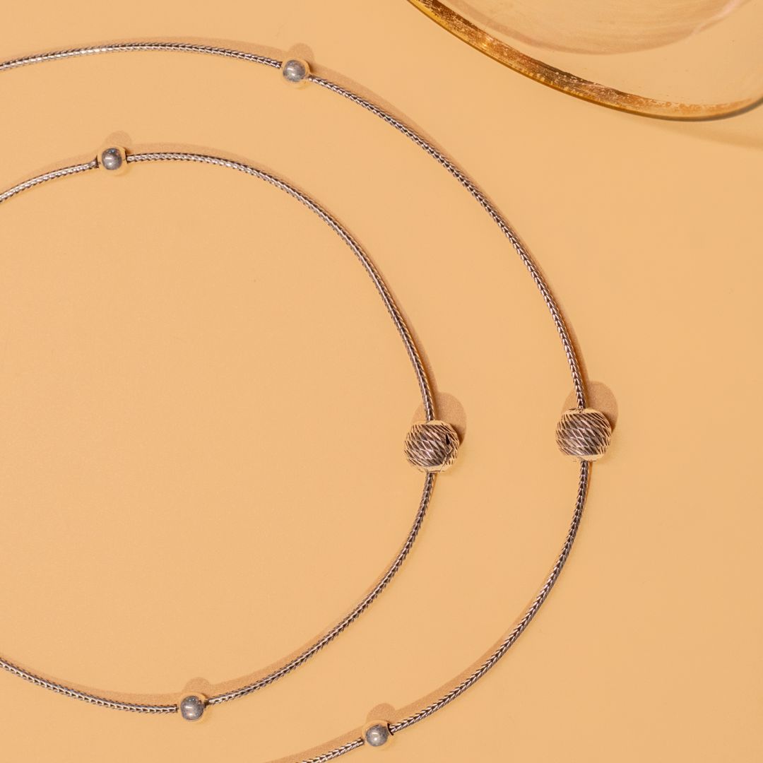 handcrafted 925 silver pendant with chain India