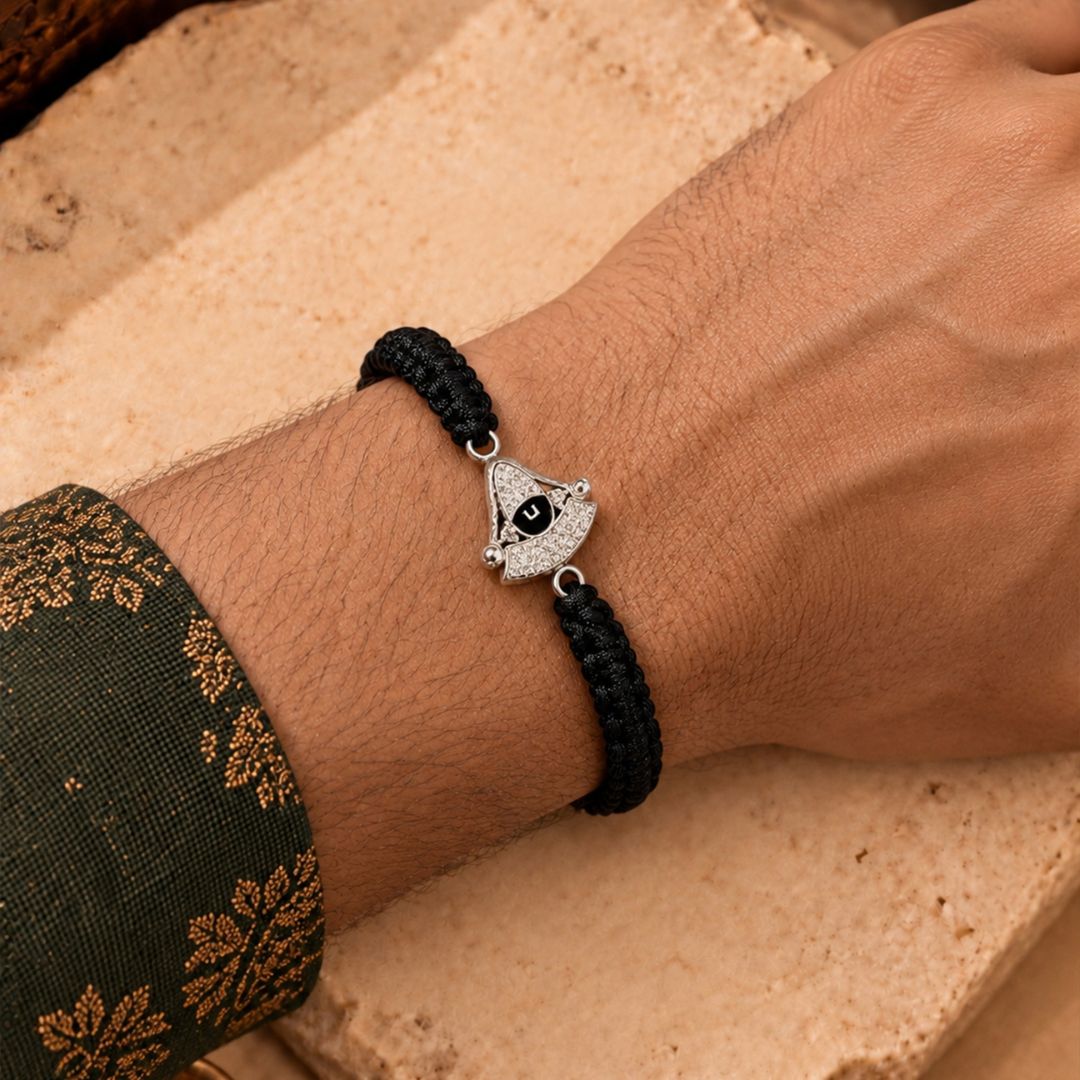 Govinda Silver Bracelet